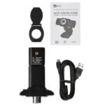 Веб-камера ACD-Vision UC400 CMOS 1.3МПикс, 1280x720p, 30к/с, микрофон встр., кабель USB 2.0 1.5м, шторка объектива, универс. крепление, черный корп. (551769) — изображение 8