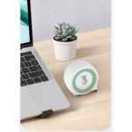 Рулетка "Home Series White" Deli H8103 3м х 19мм, клипса, шнурок, эксклюзивный дизайн — изображение 3