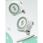 Рулетка "Home Series White" Deli H8103 3м х 19мм, клипса, шнурок, эксклюзивный дизайн — изображение 6