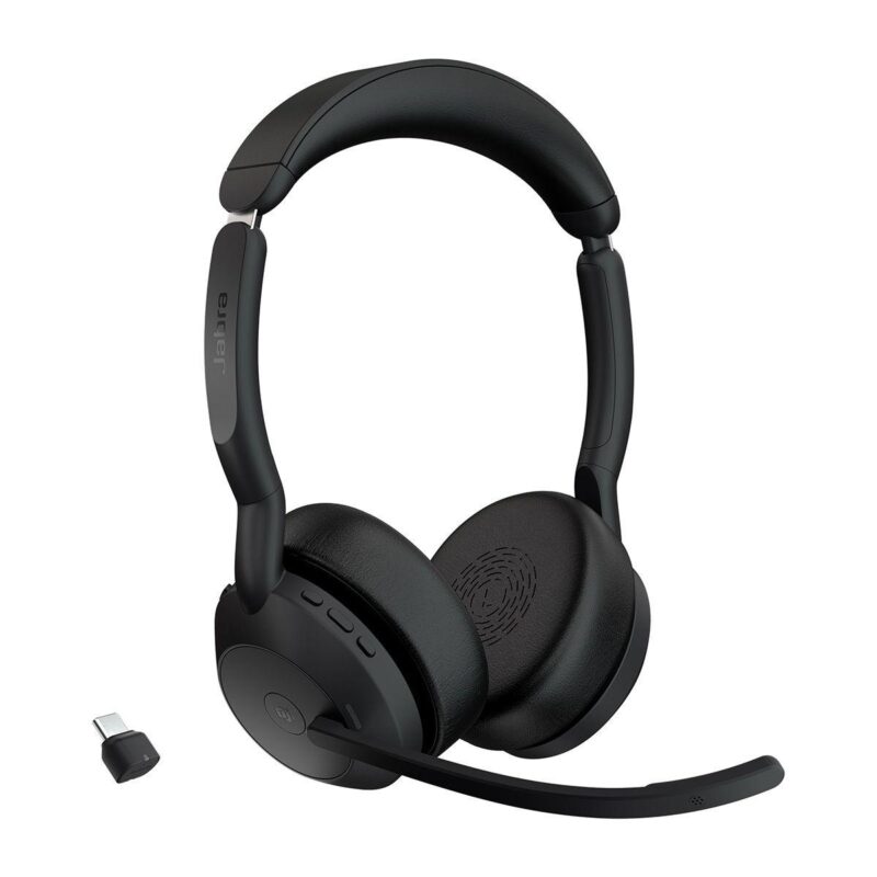 3d6025ed9aec455de72782d9658b2be4.jpg Беспроводная гарнитура Jabra Evolve2 55, Link380c MS Stereo — изображение 1