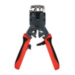 Инструмент обжимной Hyperline HT-3008AR Инструмент обжимной с храповым механизмом, RJ-11 (4P4C),RJ-12(6P6C),RJ-45(8P8C),4P4C,4P2C профессиональный, с храповым механизмом — изображение 2