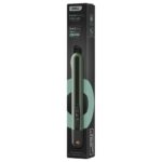 Технический нож "Home Series Green" Deli HT4009L ширина лезвия 9мм, эксклюзивный дизайн, корпус из высококачественного софттач пластика — изображение 5