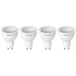 Умная лампочка Yeelight GU10 Smart bulb W1(Dimmable) - упаковка 4 шт.