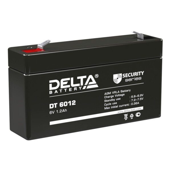 Аккумуляторная батарея Delta DT 6012
