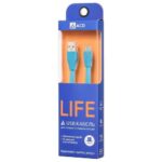 Кабели USB ACD USB кабель ACD-Life MicroUSB ; USB-A TPE, 1м, синий (ACD-U920-M1L) — изображение 3