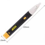 Бесконтактный детектор напряжения Deli DL8008 (90-1000В, функция фонарика, батарейки в комплекте) — изображение 2