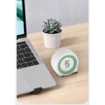 Рулетка "Home Series White" Deli H8105 5м х 19мм, клипса, шнурок, эксклюзивный дизайн — изображение 3