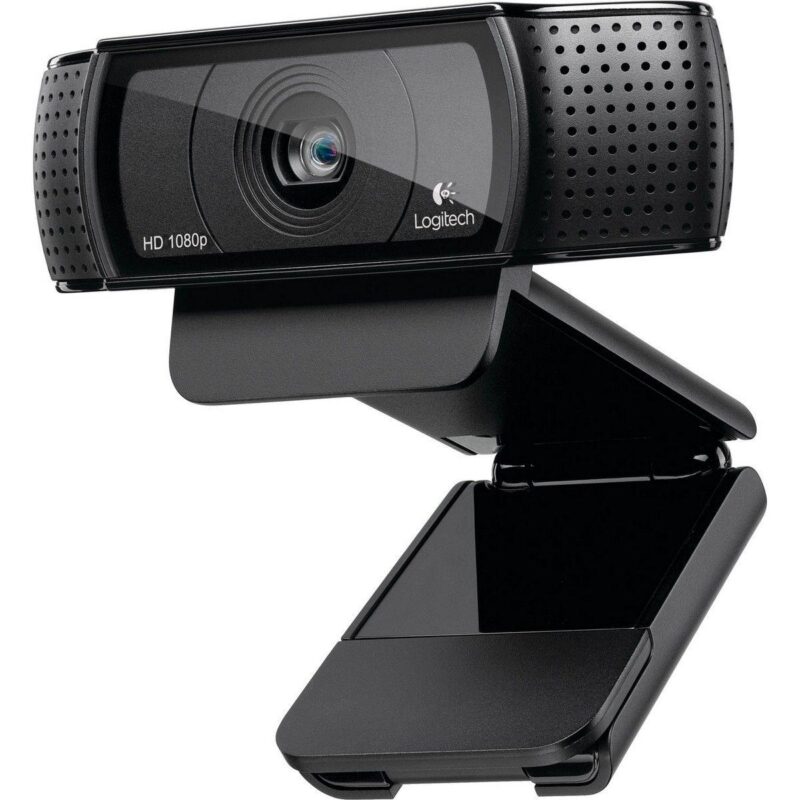 8c15e888ba6893cda106310a98cfd658.jpg Веб-камера Logitech HD Pro Webcam C920 960-001055/960-000998 { USB 2.0, 1920*1080, 2Mpix foto, Mic, Black} — изображение 1