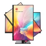 Монитор MSI Modern MD2412P 23.8" Black (IPS, 1920x1080, HDMI+Type C, 1 ms, 178°/178°, 300 cd/m, 1000:1 (100M:1), 100Hz, MM, Pivot) — изображение 8