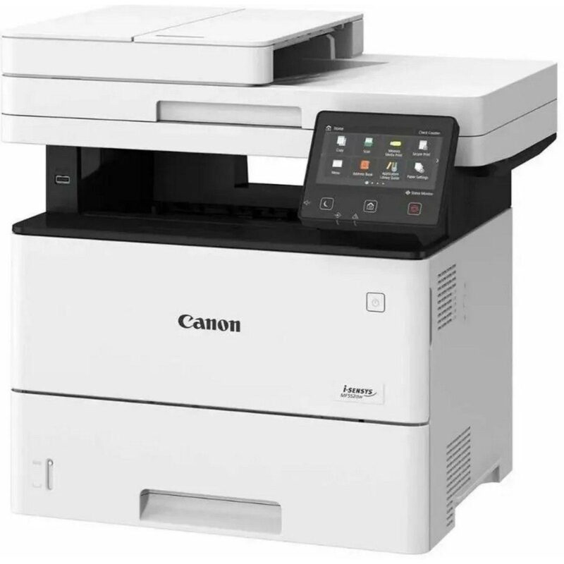 cf3decff0cac82dc5ce3860caed4ed2f.jpg Canon i-Sensys MF553dw А4, МФУ, лазерное, черно-белое , 43стр/мин, 1200dpi, 800МГц, 1024Мб, 50АПД, 550+100, WiFi/AirPrint/USB/Ethernet, (5160C023/5160C010) — изображение 1