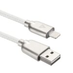 Кабели USB ACD USB кабель ACD-Allure Lightning ; USB-A Кожа, 1м, белый (ACD-U926-P5W) — изображение 3