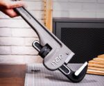 Трубный ключ Стиллсона облегченный Deli DL105024 550мм, максимальное открытие 73мм, Cr-Mo + углеродистая сталь — изображение 3