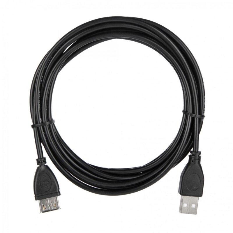 e95921eb39aeea9dffa6ae1a73a9fe66.jpg Кабель ACD-U2AAF-30L |ACD-U2AAF-30L| USB 2.0, A male - A feмale, ТТХ: |ACD-U2AAF-30L| (7/0.12BC+PE)*1P+(7/0.12BC+PE)*2C+7/0.12BC+AL+PVC OD4.0, Черный, 3м (742064) — изображение 1