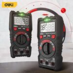 Многофункциональный цифровой мультиметр Deli DL334302 напряж. 0,2-600В, AC/DC, ЖК-дисплей — изображение 11