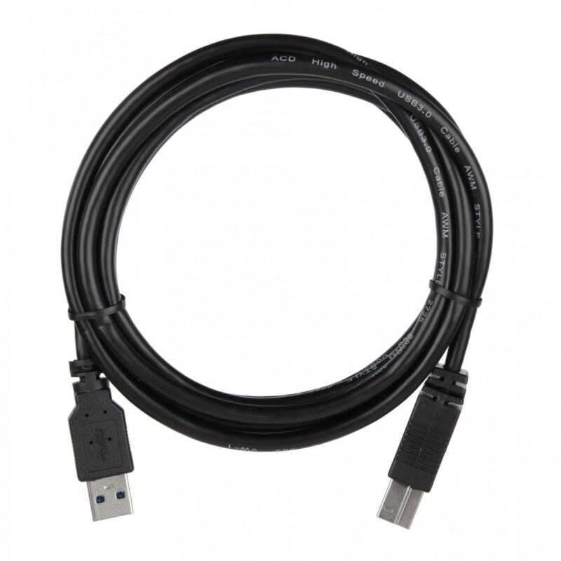 f2fec7a898944dd22ddd95c0a2492fc2.jpg Кабель ACD-U3ABM-20L |ACD-U3ABM-20L| USB 3.0, A male - B male, ТТХ: |ACD-U3ABM-20L| (7/0.12BC+HDPE)*1P+|(7/0.12BC+HDPE)*2C+7/0.12BC+AL|*2P +7/0.16BC*2C+AL+7/0.12BC+B(80/0.12AL)PVC5.5, Черный, 2м (742088) — изображение 1