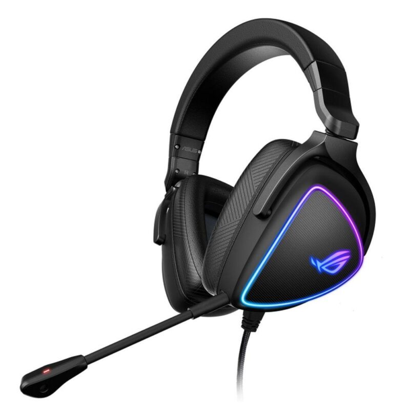 fcb8d27e3514c68b85dcbe88e4318ebd.jpg Гарнитура ASUS ROG Delta S 300g 20 ~ 40000Hz USB wired (90YH02K0-B2UA00) (659680) — изображение 1