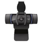 Веб-камера Logitech C920e черная, 3Mp, FHD 1080p@30fps, автофокус, угол обзора 78°, складная подставка, USB2.0, кабель 1.5м — изображение 2