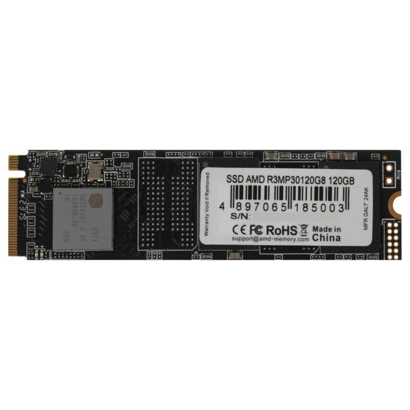 b5cf3becb6dbe74ba6de59275d686596.jpg Твердотельный накопитель SSD AMD Radeon R3 Series M2.2280 120GB — изображение 1