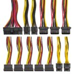 Блок питания Exegate БП 450W ExeGate 450PPE ATX, APFC, PC, 12cm fan, 24p, (4+4)p, PCIe, 5SATA, 3IDE, FDD, black OEM {10} (102262) — изображение 4