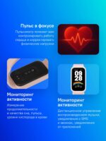 Фитнес-трекер Xiaomi Smart Band 9 Active TFT корп.:розовый рем.:розовый (BHR9917GL) — изображение 2