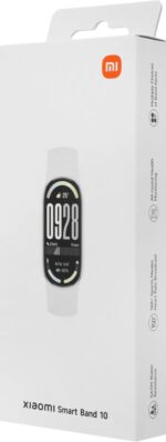 Фитнес-трекер Xiaomi Smart Band 10 TFT корп.:серебристый рем.:белый (BHR07PSGL) — изображение 5