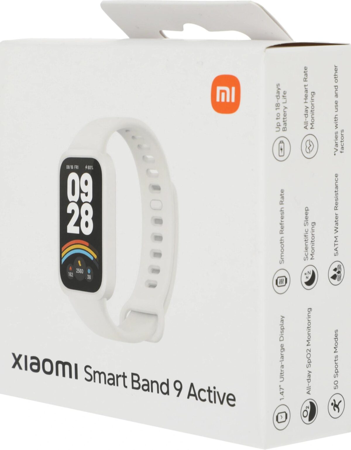 Фитнес-трекер Xiaomi Smart Band 9 Active TFT корп.:бежевый рем.:бежевый (BHR9441GL) — изображение 20
