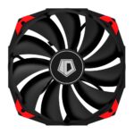 Вентилятор ID-Cooling Вентилятор ID-COOLING NO-14025K 140x140x25мм (24шт./кор, PWM, Low Noise, резиновые углы, черный, 800-1600об/мин) BOX (300344)