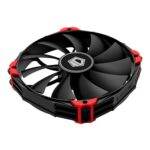 Вентилятор ID-Cooling Вентилятор ID-COOLING NO-14025K 140x140x25мм (24шт./кор, PWM, Low Noise, резиновые углы, черный, 800-1600об/мин) BOX (300344) — изображение 4