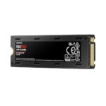 Твердотельный накопитель SSD Samsung 980 PRO Black M.2 2280 MZ-V8P2T0 2TB Client SSD PCIe Gen4x4 with NVMe, 7000/5100, IOPS 1000/1000K, MTBF 1.5M, 3D NAND TLC, 2048MB, 1200TBW, 0,33DWPD, Heat Sink, RTL (837690) — изображение 4