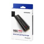 Твердотельный накопитель SSD Samsung 980 PRO Black M.2 2280 MZ-V8P2T0 2TB Client SSD PCIe Gen4x4 with NVMe, 7000/5100, IOPS 1000/1000K, MTBF 1.5M, 3D NAND TLC, 2048MB, 1200TBW, 0,33DWPD, Heat Sink, RTL (837690) — изображение 7