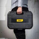 Перфоратор Deli DL-DC26-E1 (800Вт, 3Дж, 5500уд/мин, 1150об/мин, кейс, в комплекте 3 бура,пика, долото) — изображение 19