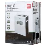 Шредер Deli Shred capacity: 8 Shred size: 4*25 Working time: 5min Bin capacity: 16L — изображение 4