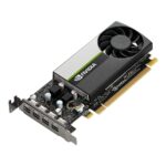 Видеокарта NVIDIA T1000 4G, long bracket and short bracket together — изображение 2