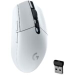 Мышь игровая Logitech G305 Lightspeed White |910-005291| белая, 200-12000dpi, беспроводная 2.4GHz, |910-005291| USB приемник LIGHTSPEED™, 5 программируемых кнопок, под обе руки