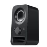 Колонки акустические Logitech Z150 Black черные, стерео 2.0, 3Вт, 150Гц-20КГц, jack 3.5мм, кабель 1.8м, адаптер питания 5В — изображение 4