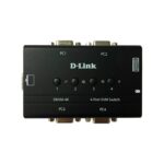 Переключатель консоли (KVM) D-Link DKVM-4K/B3A 4-портовый KVM-переключатель с портами VGA и PS/2 — изображение 4