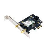 Адаптер беспроводной связи (Wi-Fi) ASUS PCE-AX1800 WiFi 6 Bluetooth 5.2 1201Mbps+574Mbps 5GHz/2.4GHz (90IG07A0-MO0B00) (463849) — изображение 3