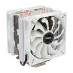 Вентилятор ALSEYE S120D-W Universal, TDP 135W, 2x120FAN, 4 heat pipe, WHITE, PWM, RTL{20} (874265)
