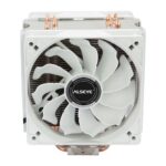 Вентилятор ALSEYE S120D-W Universal, TDP 135W, 2x120FAN, 4 heat pipe, WHITE, PWM, RTL{20} (874265) — изображение 2