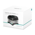 Вентилятор Deepcool THETA 20 PWM 1700 (Height 66mm, Fan 100mm, 500-2400±10% rpm, <31.1dB(A), 4-pin, TDP < 65W, Al, Screw, Intel LGA1700) {36} (727675) — изображение 3