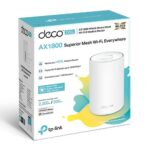 Точка доступа Wi-Fi TP-LINK Deco X20-DSL(1-pack) AX1800 Mesh Wi-Fi 6 модуль с модемом — изображение 4