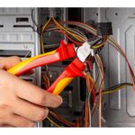Диэлектрические диагональные бокорезы Deli DL512206 160мм, сталь Cr-V, сертификат VDE для работ под напряжением до 1000 В DL512206 bp Bad Pack — изображение 5