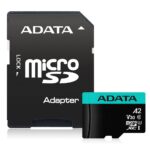 Карта памяти ADATA AUSDX256GUI3V30SA2-RA1 AUSDX256GUI3V30SA2-RA1 UHS-I U3 Class 10/V30S/A2, Adapter, 100/80 MB/s, RTL (771342) — изображение 2