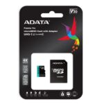 Карта памяти ADATA AUSDX512GUI3V30SA2-RA1 AUSDX512GUI3V30SA2-RA1 UHS-I U3 Class 10/V30S/A2, Adapter, 100/80 MB/s, RTL (771359) — изображение 3