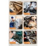 Разводной ключ "Home Series Gray" Deli Bad Pack HT1508C 200мм, эксклюзивный дизайн, рукоятка - высококачественный софттач пластик — изображение 4
