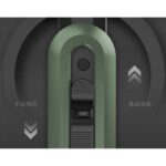 Технический нож "Home Series Green" Deli HT4018L ширина лезвия 18мм, эксклюзивный дизайн, корпус из высококачественного софттач пластика Bad Pack — изображение 6