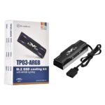 Аксессуары Silverstone G560TP03ARGB010 Комплект охлаждения M.2 SSD cooling kit with ARGB lighting — изображение 4