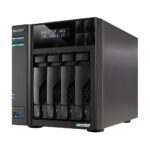 Платформа СХД ASUSTOR AS6704T 4 Bay (Max.12) 4xM.2 2x2.5GLAN 4GB (Max.16GB) DDR4 2xUSB HDMI (90IX01N1-BW3S40) — изображение 2