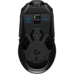 Мышь игровая Logitech G903 Lightspeed Hero |910-005673| черная, 100-16000dp беспроводная 100-16000dp Hero 25K, 2.4GHz и Bluetooth, USB приемник LIGHTSPEED™, 11 кнопок, Li-Po + USB 1,8м, под обе руки — изображение 4