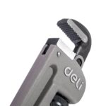 Трубный ключ Стиллсона облегченный Deli DL105018 405мм, максимальное открытие 60мм, Cr-Mo + алюминиевый сплав Bad Pack — изображение 4